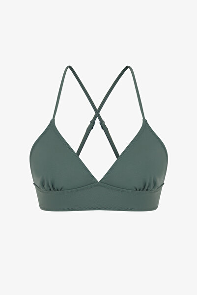 Penti Top de bikini Bralet verde