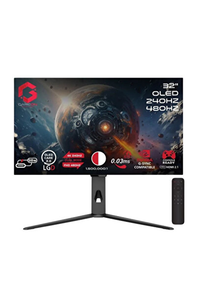 GAMEON GO 32 OLED 4 K Signature X Series 32" Dual Switch OLED Gaming Monitor