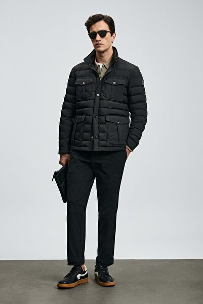Lufian 112120242 Daniel Kaz down Men's Coat Black