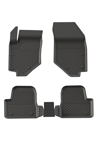 Sahler Jeep Avenger Benzinli 2025+ Uyumlu 4.5D PRO Premium Oto Havuzlu Paspas...