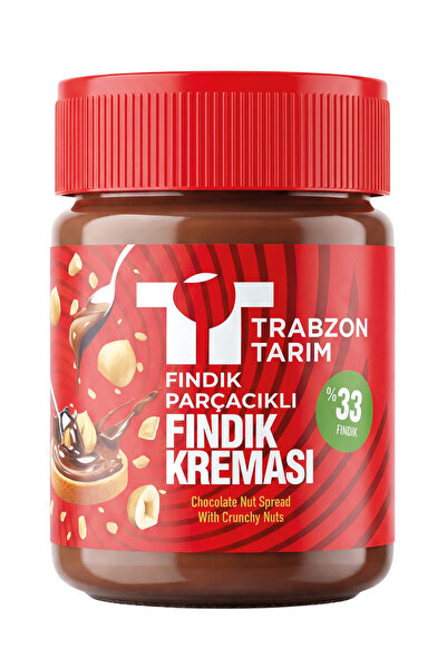 TRABZON TARIM Fındık Parçacıklı Fındık Kreması (%33 Fındık) 320g