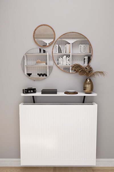 Mirobi Soravel Petek Üstü Uçan Raf Dresuar Kalorifer Peteği Rafı 100 X 18 Cm ...