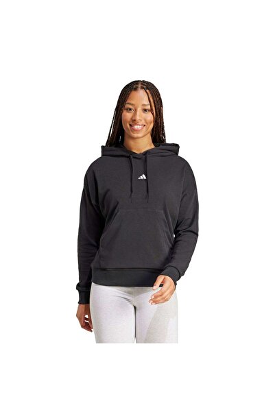 adidas Φούτερ W Sl Ft Hd Μαύρο Jd7989