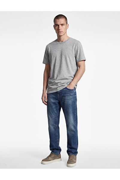 Koton Αθλητικό μπλουζάκι με κοντό μανίκι κανονικής εφαρμογής Μοντάλ Blended B...