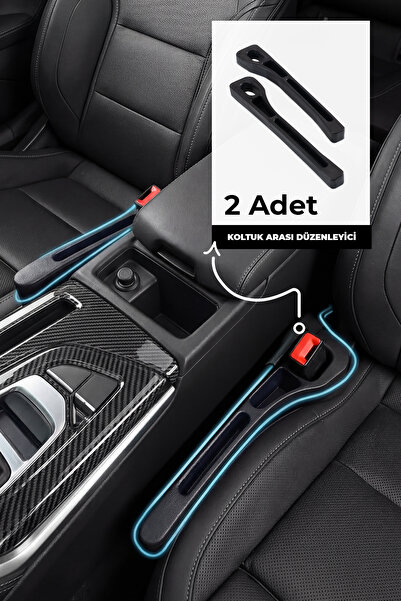 KARMAT Araç Koltuğu Arası Düzenleyici, Araba Koltuğu Boşluğu Saklama Alanı, D...
