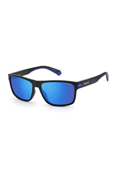 Polaroid Polarized Sunglasses Men Polaroid PLD 2121/S 0VK/5X, Plastic, Black,...