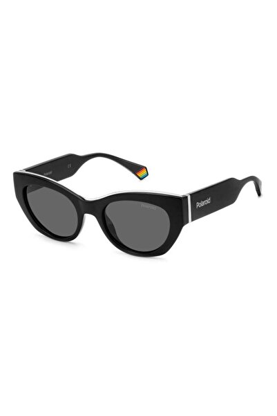 Polaroid Ochelari de soare Polaroid pentru femei PLD 6199/S/X 807/M9, Negri, ...