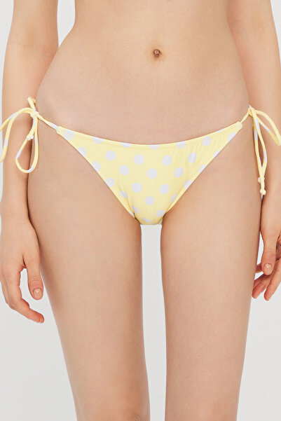 Penti Açık Sarı Mariposa Bikini Altı