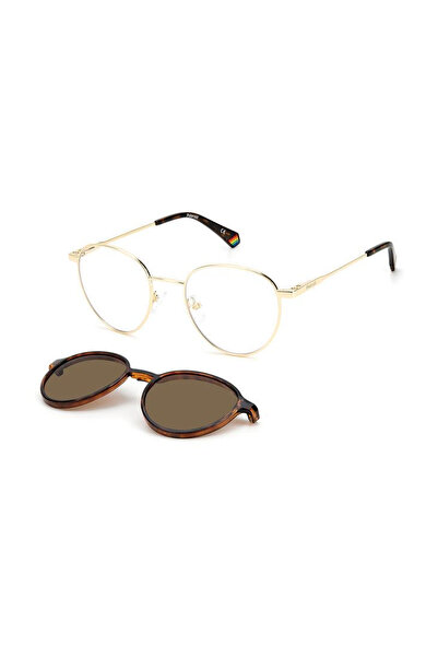 Polaroid Rame de ochelari cu clips pentru femei PLD 6158/CS J5G/SP, Metal, Au...