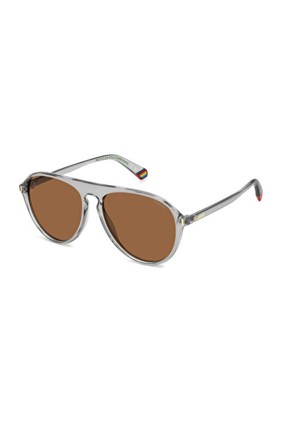 Polaroid Polarized Sunglasses Men Polaroid PLD 6225/S KB7/HE, Plastic, Grey, ...