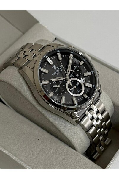 Daniel Klein ERKEK KOL SAATİ ÇELİK KASA - METAL KORDON 3 ATM SUYA DAYANIKLI