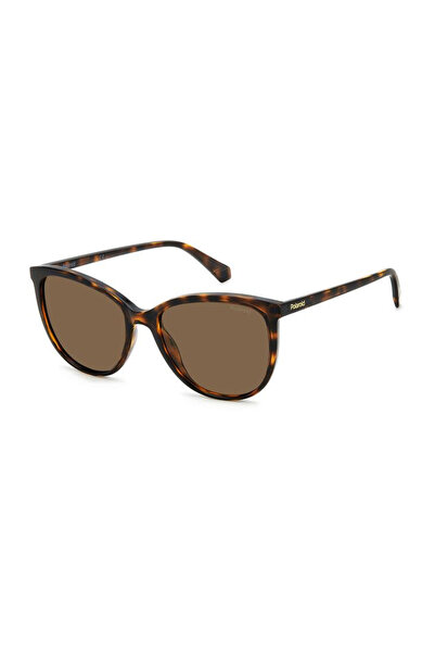 Polaroid Ochelari de soare Polaroid PLD 4138/S 086/SP pentru femei, Havana, r...