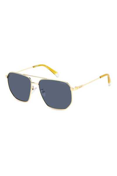 Polaroid Ochelari de soare Polaroid pentru bărbați PLD 4141 G/S/X LKS/C3, aur...
