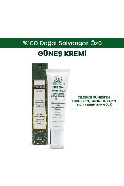 Fellyhealer Salyangoz Özlü Güneş Kremi