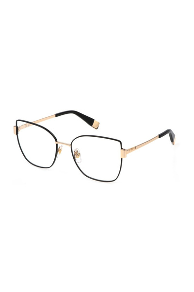 FURLA Women's eyeglasses frames VFU769 0301, Metal, Gold, 56 mm