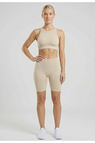 Formactive Kadın Seamless Dikişsiz Uzun Paçalı Boxer Ten – Yüksek Bel, Konfor...