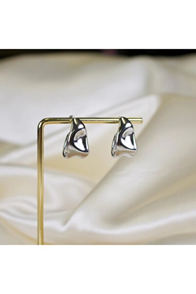 Haziran Aksesuar Xuping Vintage, Steel Silver Women's Earrings