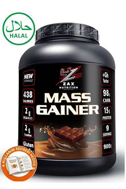 zax nutrition مكمل غذائي لزيادة الوزن بنكهة الشوكولاتة 900 جرام