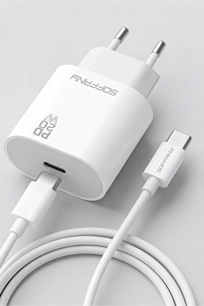 Soffany EC-021 EC-021 20W ECO-PD Hızlı Şarj USB-C to Type-C