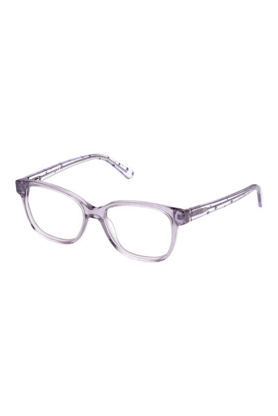 Guess GU9225/V 081 Girls' Eyeglass Frames, Plastic, Purple, 47 mm