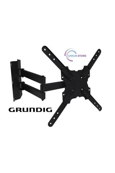 Herz Grundig 49” Uyumlu Hareketli Oynar Led Televizyon Duvar Askı Aparatı