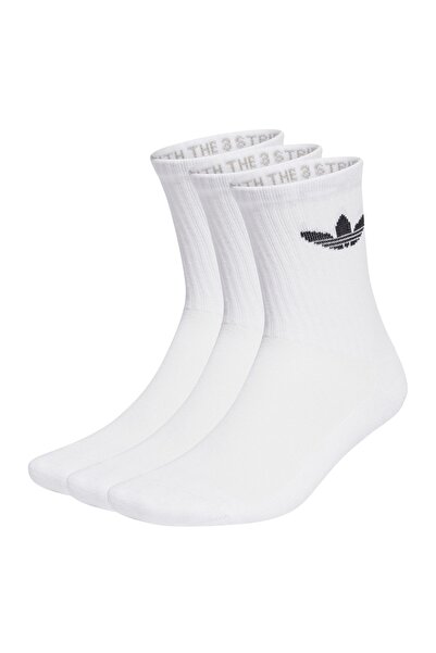 adidas Trefoil Cushion Crew Socks 3 Pairs