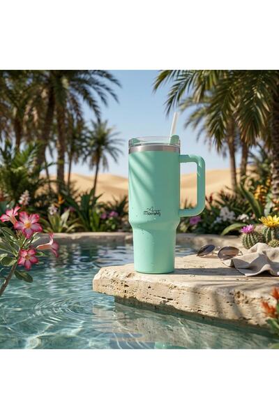 Any Morning SI2440217 Thermos Mug 1200 ml Sea Green
