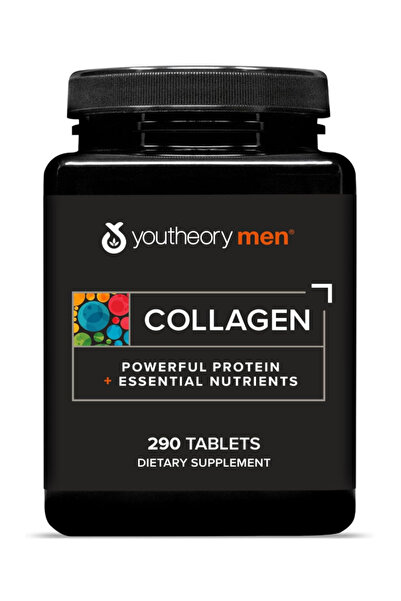 Youtheory Men's Collagen 5,000 mg Collagen - Daily Supplement for Men - for H...