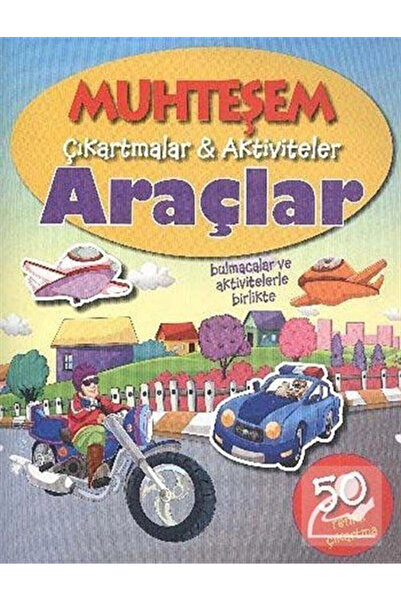 Parıltı Yayınları ملصقات رائعة - الأنشطة - المركبات