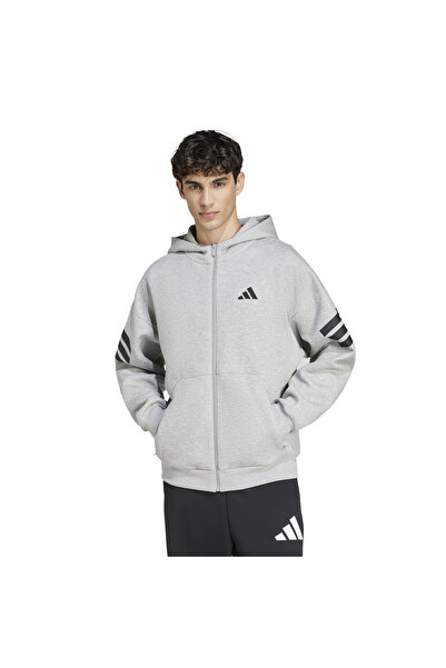 adidas Future Icons 3-Stripes Full-Zip Kapüşonlu Üst