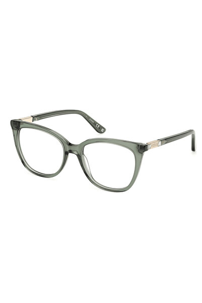 Guess Women's eyeglasses frames GU50197 093, Plastic, Green, 52 mm