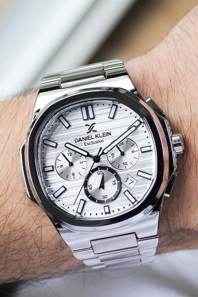 Daniel Klein Dk299977 Men's Wristwatch with Steel Strap