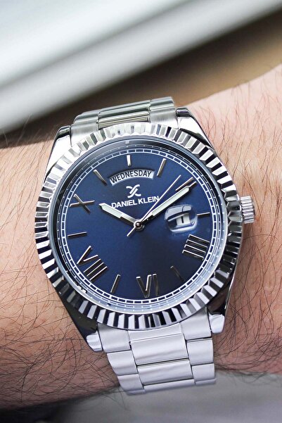 Daniel Klein Dk297010 Men's Wristwatch with Steel Strap