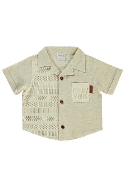 Pierre Cardin Erkek Çocuk Gömlek 2-5 Yaş Bej