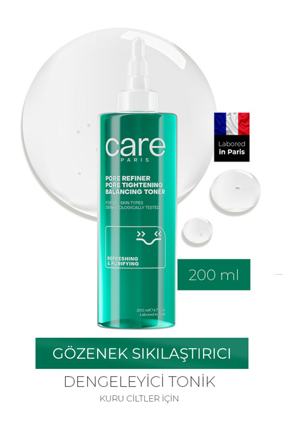 Care Paris Pore Refiner Kuru ve Hassas Ciltler İçin Gözenek Sıkılaştırıcı Ton...