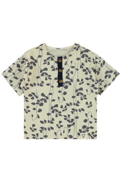 Civil Boys 2-5 Years Old Boy's Shirt - Ecru