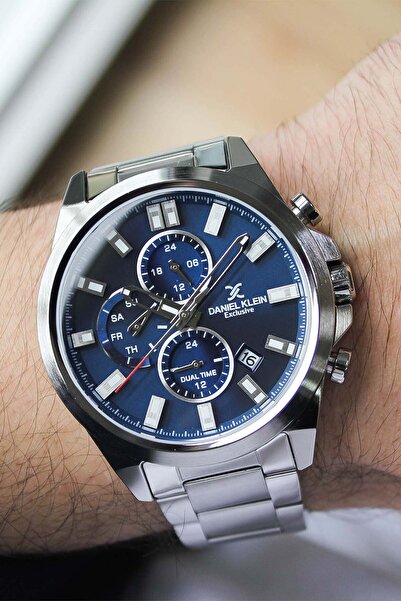 Daniel Klein Dk438987 Men's Wristwatch with Steel Strap