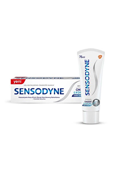 Sensodyne معجون أسنان مبيض للإصلاح والحماية 75 مل