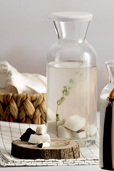 Paşabahçe Village Karaf / Sürahi Beyaz Kapaklı - 1260cc