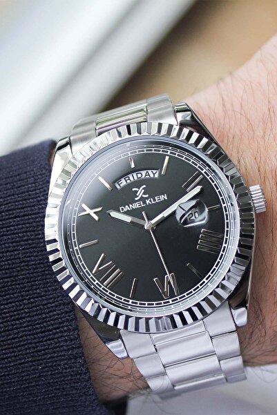 Daniel Klein Dk297003 Men's Wristwatch with Steel Strap