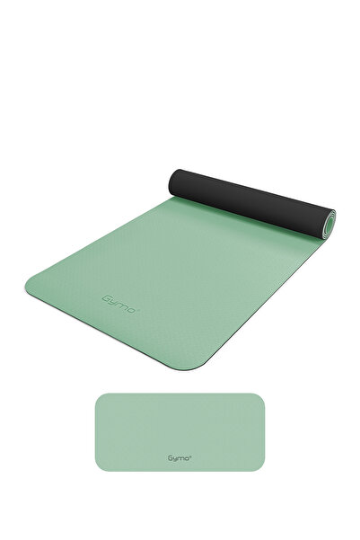 Gymo Ekolojik 6mm Tpe Yoga Matı Pilates Minderi Diz Dirsek Koruyucu Matlı Set...
