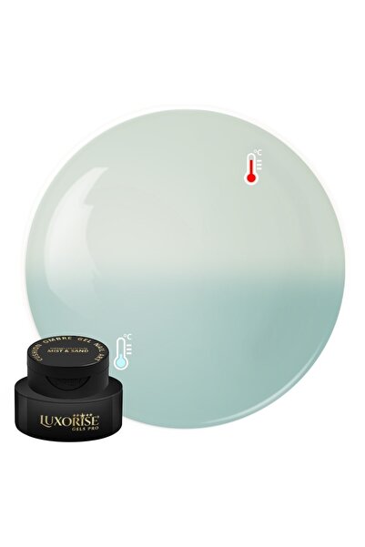 LUXORISE Gel UV Nail Art Babyboomer Cushion Ombre Thermo - Azure Sands, 2ml