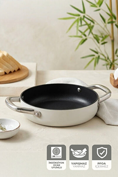 Kitchen Life جيجيلي إسبيرانزا طبق تيتانيوم 20 سم كريمي