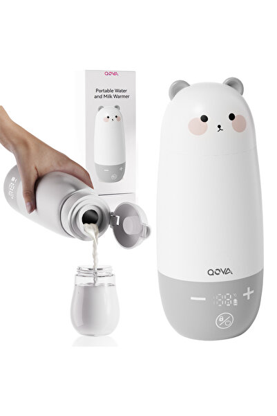Qova Încălzitor portabil inteligent pentru lapte, apă și lapte matern, Qova®,...