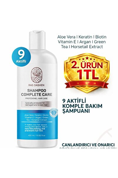 RAS DASHEN Kolajen Keratin Dolgunlaştırıcı Onarıcı Saç Dökülme Turunculaşma K...