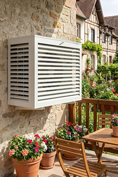 LICCIA Klima Motoru/Dış Ünite Gizleme/Koruma Kafesi S 98x50x70(H) 9000 BTU-18...