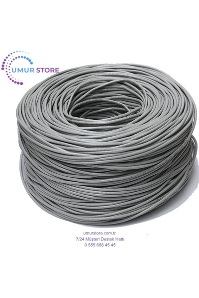 Herz Cat6 Cat 6 100MT Yüz Metre 100 Metre Internet Ethernet Cat6 Bakır Kablo ...