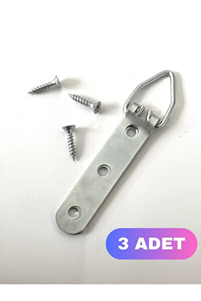 sywoods Büyük üçgen çelik askı 10 cm ağır ürün ayna askısı duvar askılığı