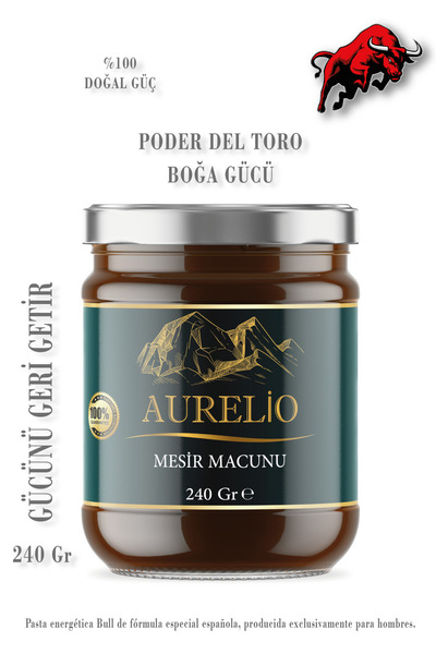 AURELİO Atom Macunu Çakşır Otlu Mesir Macunu