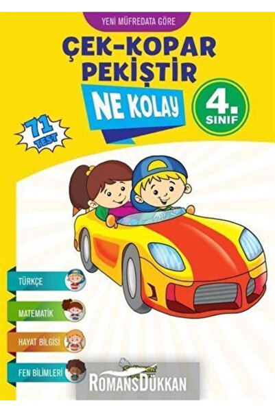Genel Markalar Ne Kolay 4. Sınıf Çek - Kopar - Pekiştir (71 Test)